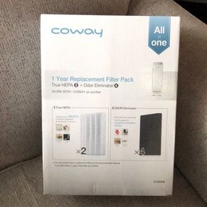 Coway 1Year Replacement Filter Pack(mod AP-1216L)